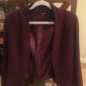 Mario Serrani Burgundy Blazer
